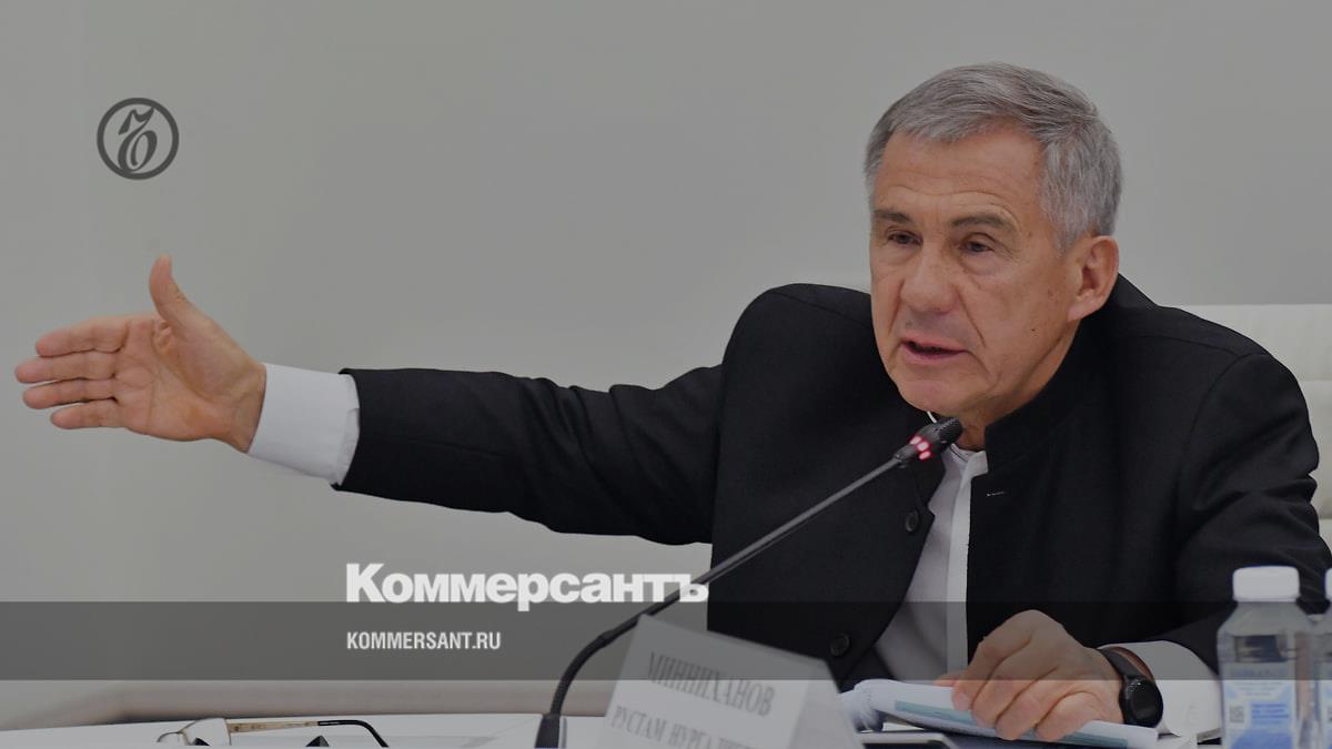 The head of Tatarstan Minnikhanov spoke out against the series “The Boy’s Word” - Kommersant