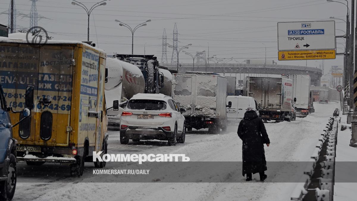The number of accidents on the Moscow Ring Road fell after the conclusion of an agreement between insurers and the data center