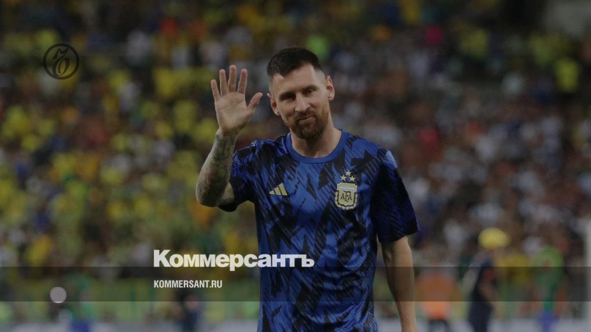 Lionel Messi named athlete of the year by Time magazine – Kommersant
