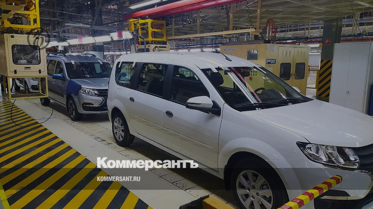 В год автозавод в Ижевске может выпускать больше 30 тысяч Lada Largus