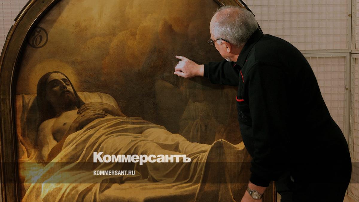 Bryullov’s painting “Christ in the Tomb” will be shown for the first time at an exhibition in the Russian Museum