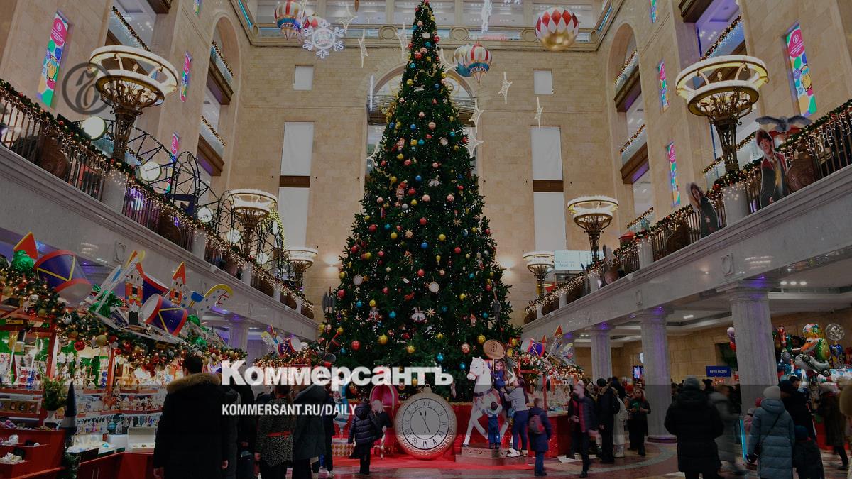 Pre-New Year traffic in Moscow shopping centers decreased by 3%