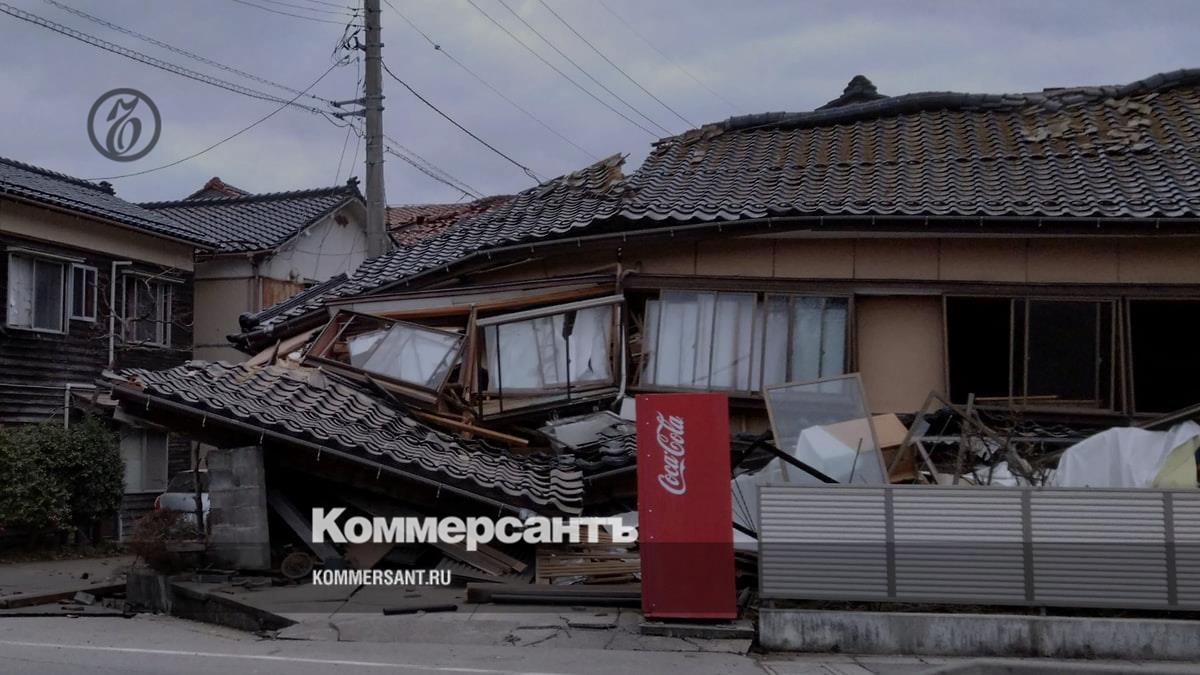 Серия землетрясений в Японии затронула шесть домов, в которых находились  люди, их судьба неизвестна – Коммерсантъ