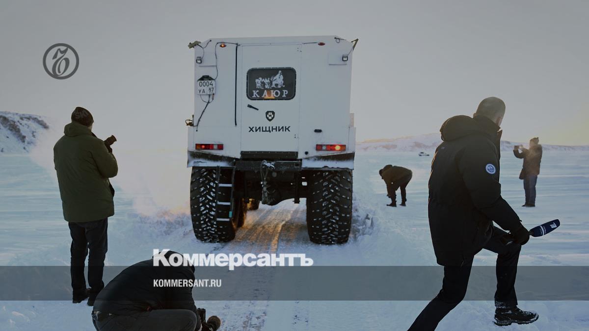 Putin took a ride on the Predator during his trip to Chukotka