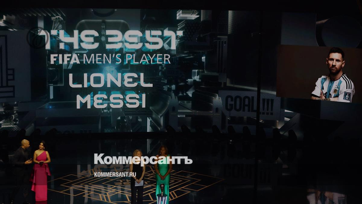 Messi is recognized for the third time as the best football player of the year according to FIFA - Kommersant
