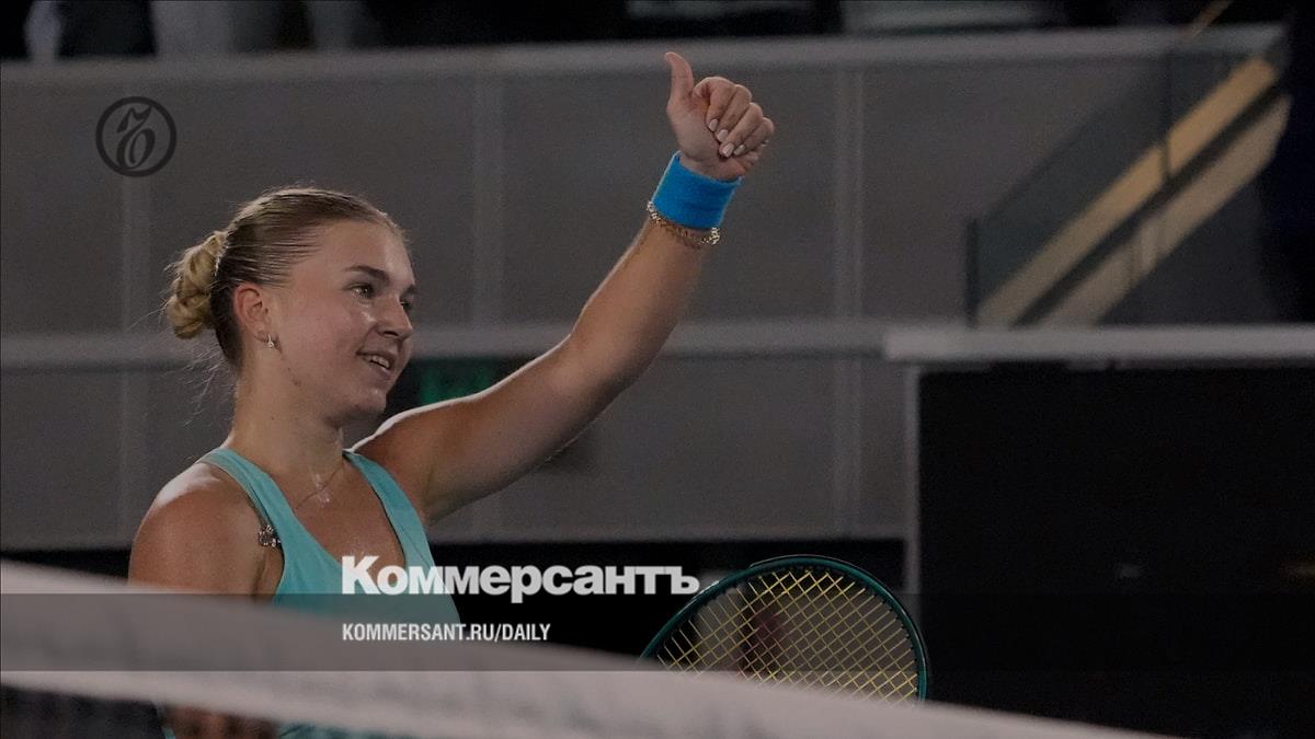 Maria Timofeeva reached the 1/8 finals in her first Grand Slam tournament