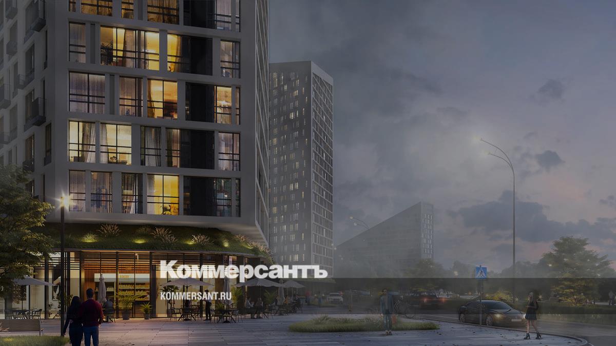 Новостройки на набережной