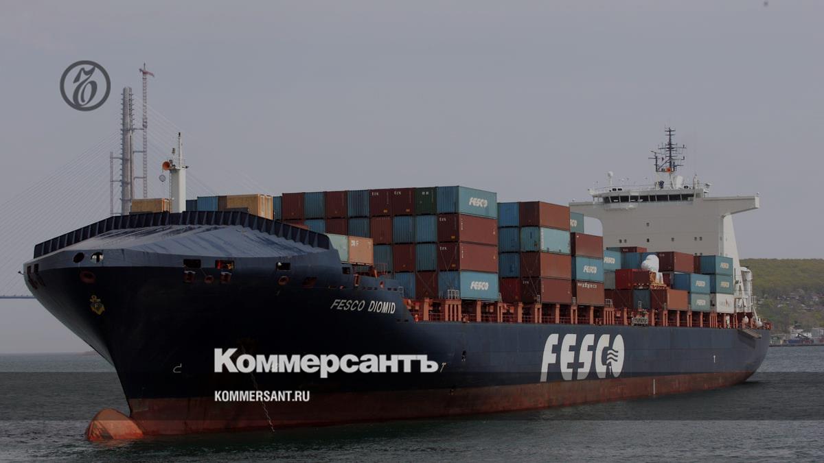 China denied bunkering to the FESCO container ship – Kommersant