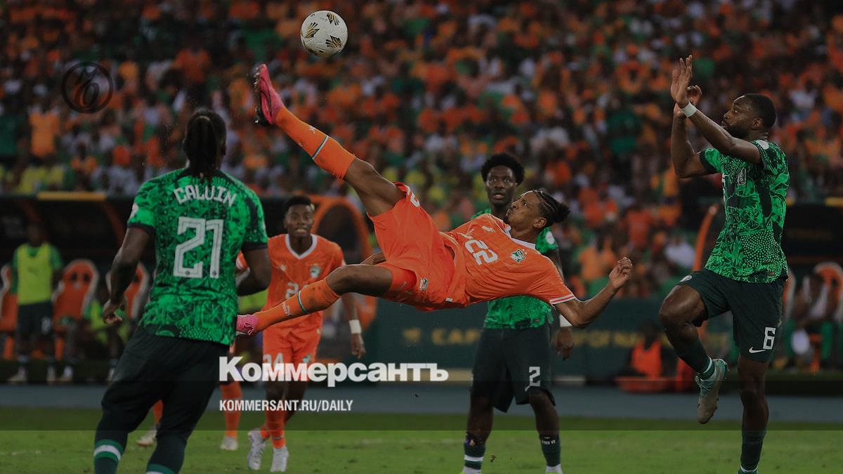 The Ivory Coast team won the African Cup