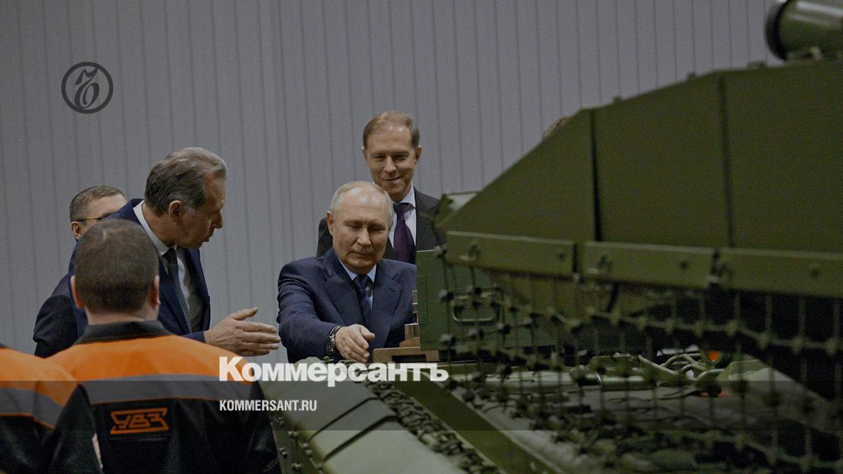 Putin promised “a lot of work” for the defense industry in the next 5-10 years – Kommersant