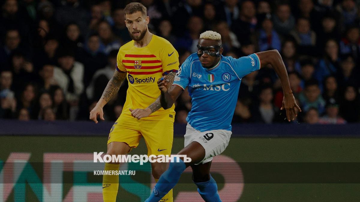 Napoli achieved a draw with Barcelona, ​​and Arsenal lost to Porto in the Champions League