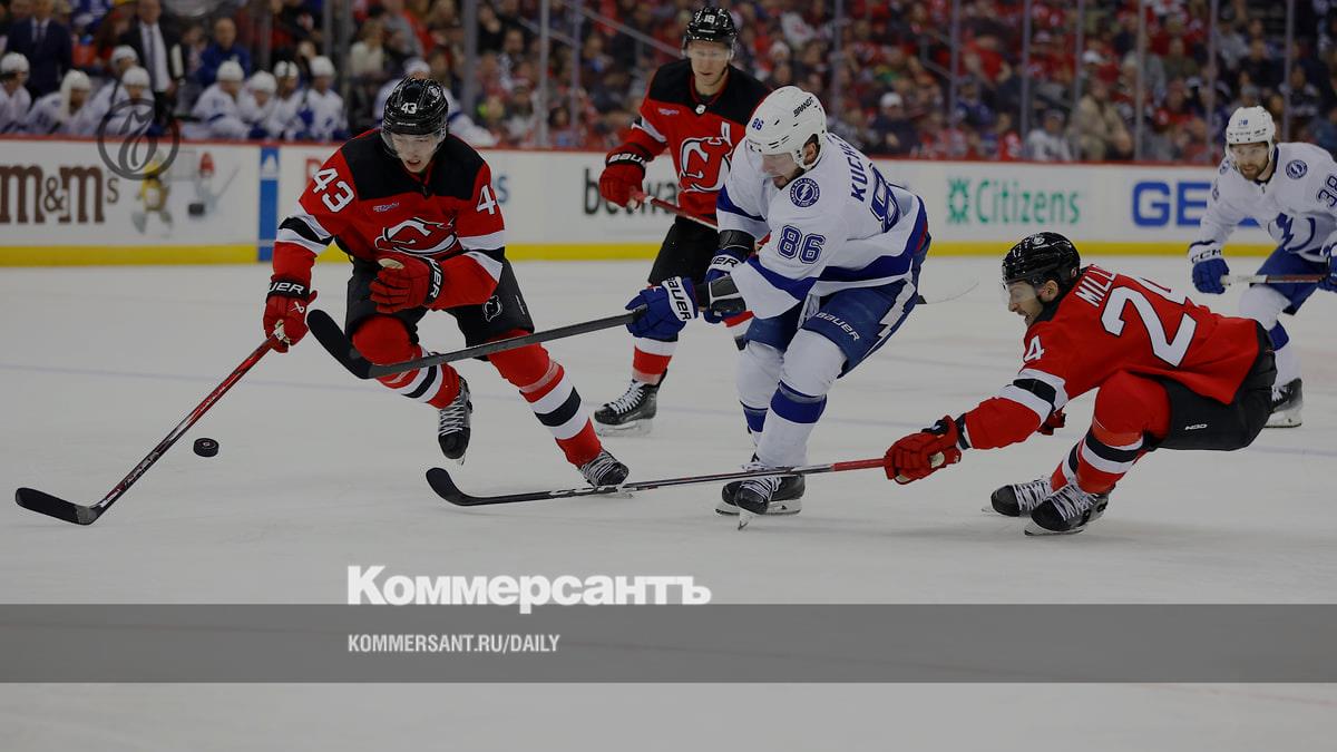 Nikita Kucherov continues to lead the NHL championship scoring race