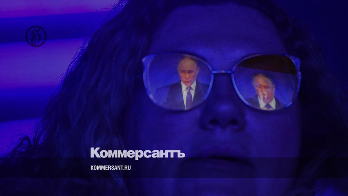 Putin announced the national project “Long and Active Life” - Kommersant