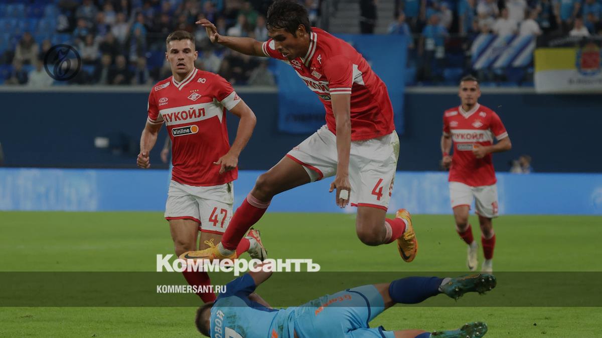 Zenit drew with Spartak and missed the opportunity to lead the Premier League