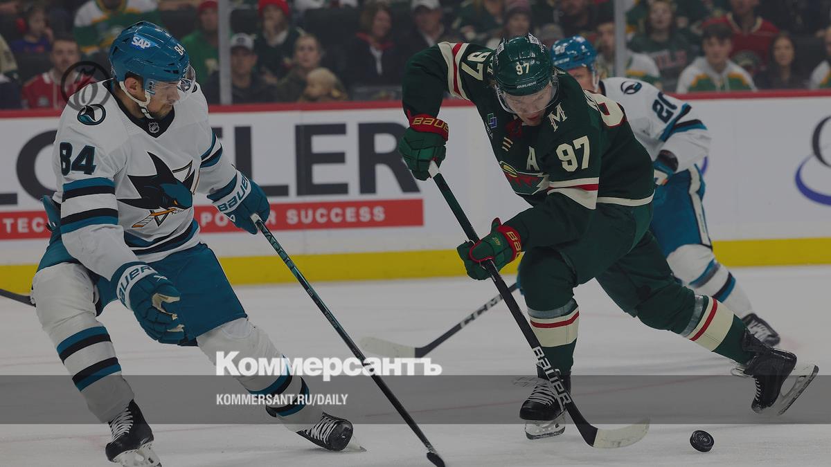 Kirill Kaprizov scored his third hat-trick in a month and a half