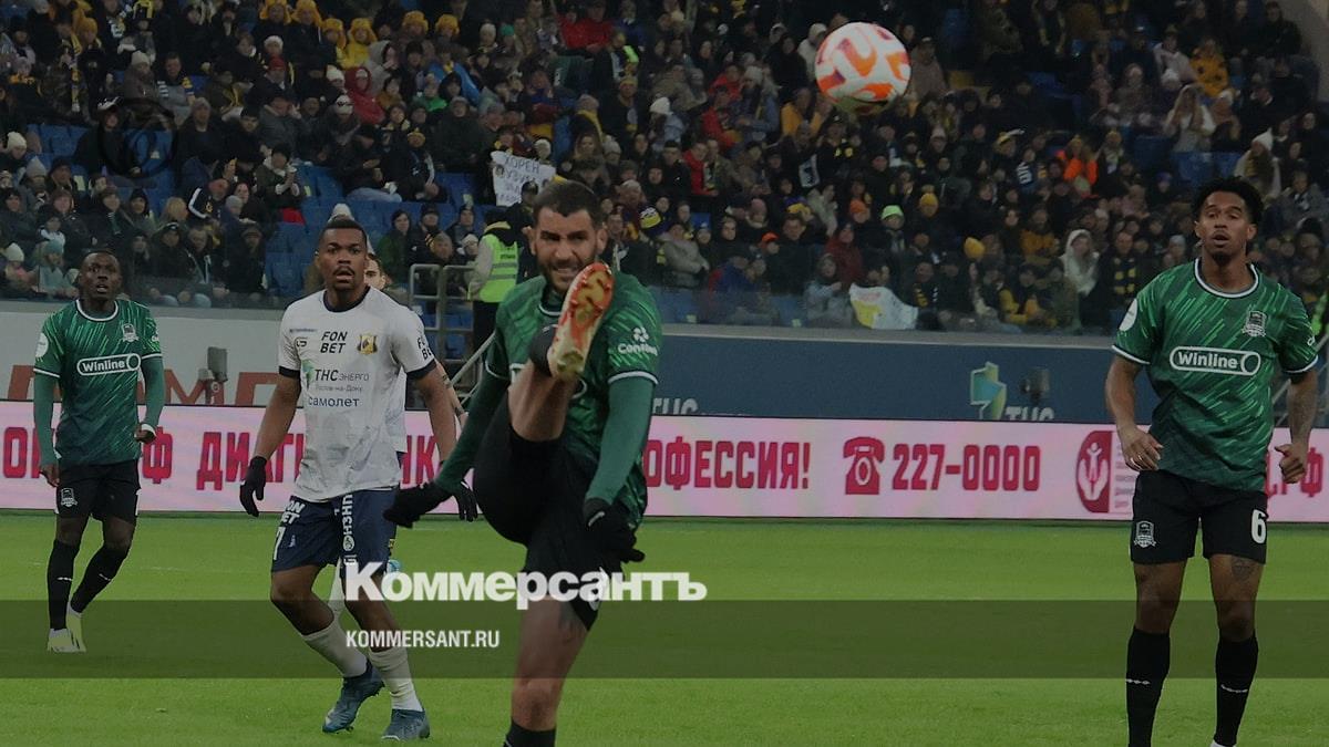 Defeat from Rostov could result in Krasnodar losing first place