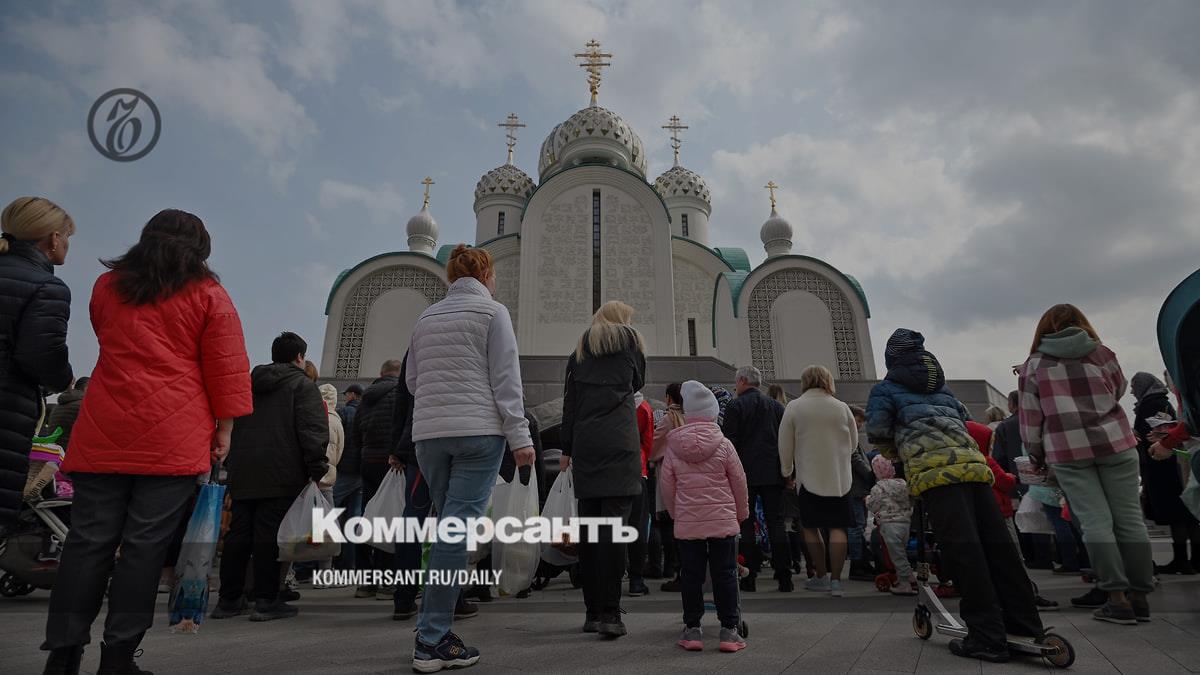 VTsIOM survey recorded a decrease in the number of Orthodox Christians in Russia