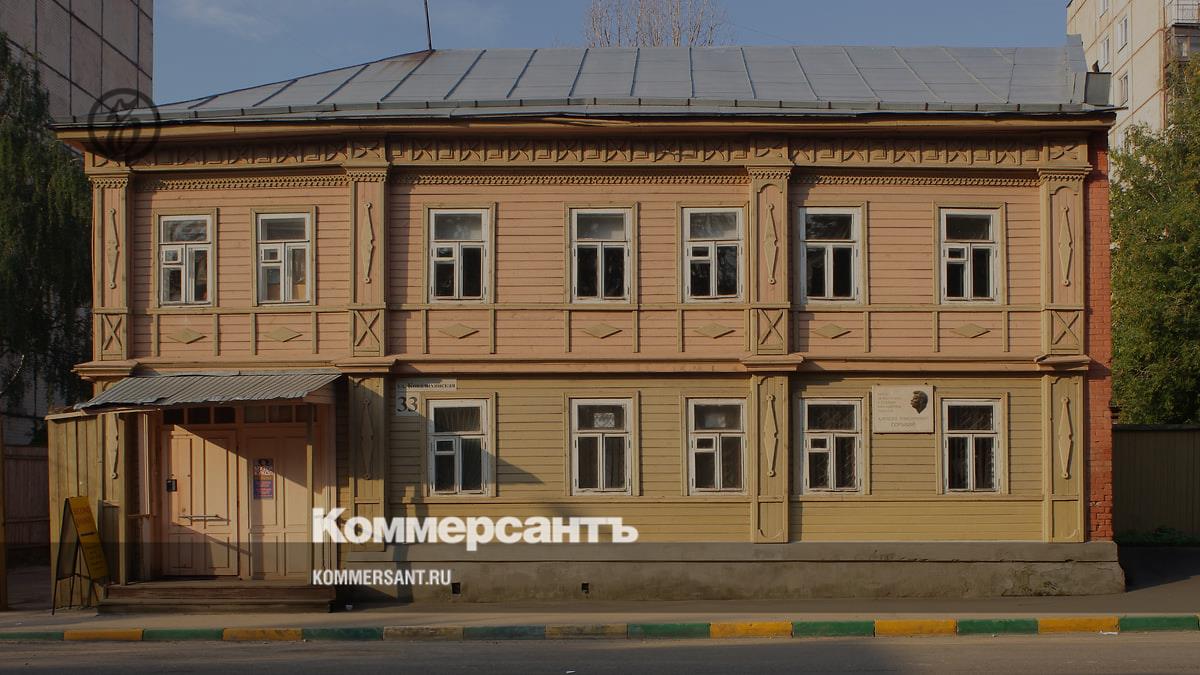 В Нижнем Новгороде отреставрируют главный дом усадьбы Кашириных –  Коммерсантъ Нижний Новгород