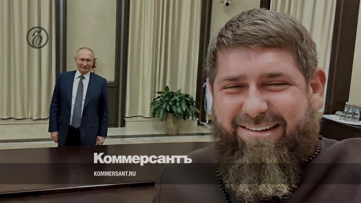 Kadyrov congratulated Putin on his election victory over the phone - Kommersant