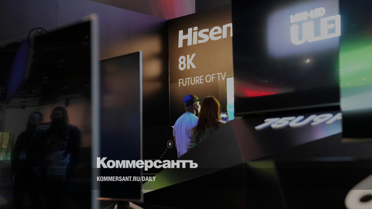 Chinese Hisense wants to localize the assembly of interactive displays in the Russian Federation