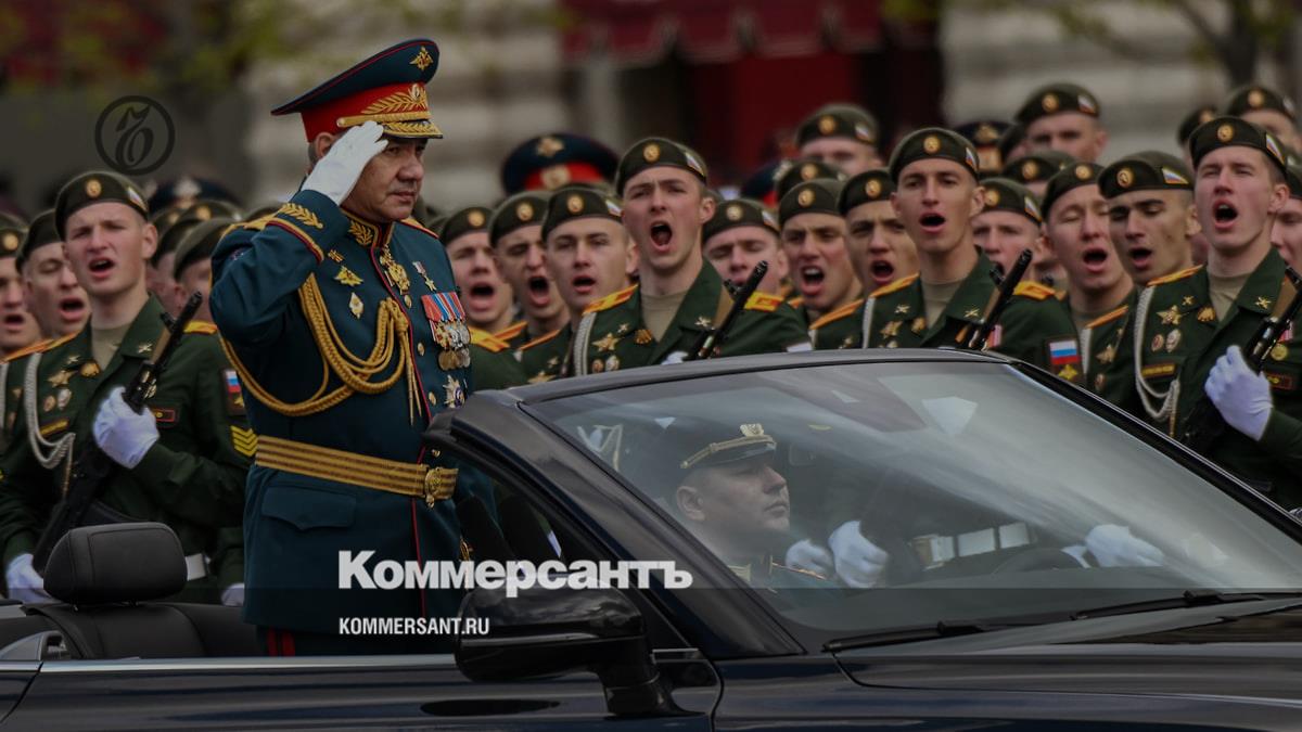 Shoigu told which troops will take part in the May 9 parade on Red Square