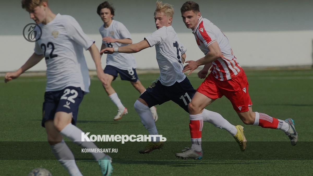 The Russian youth team lost in the second match with Red Star