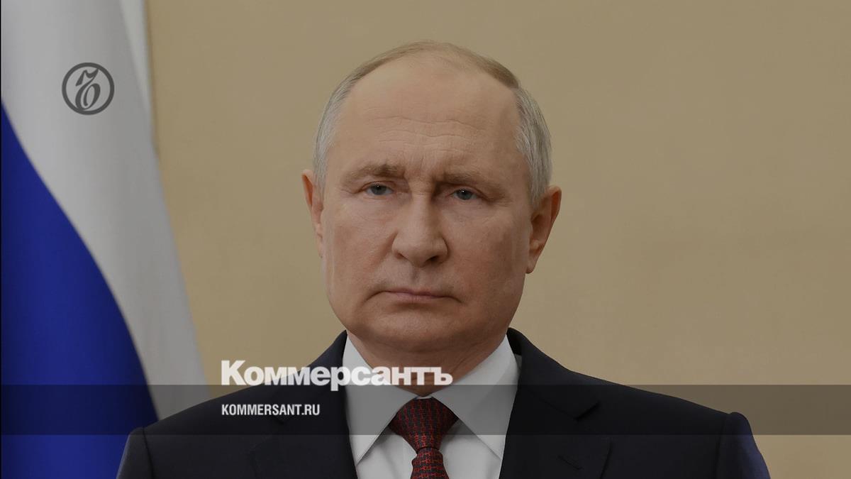 Putin congratulated the Russian Guard on its professional holiday - Kommersant