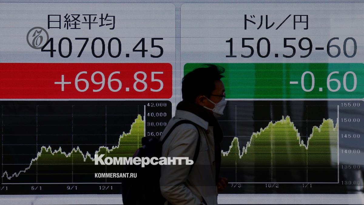 The Japanese yen fell against the dollar to its lowest level since 1990 - Kommersant