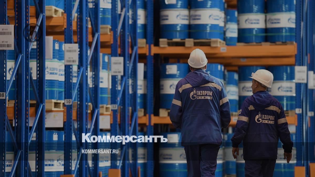Gazprom Neft increased production of petroleum products - Kommersant