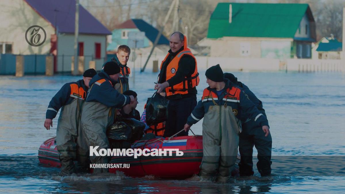 The Kremlin supported the participation of the head of the Orenburg region in saving people from floods