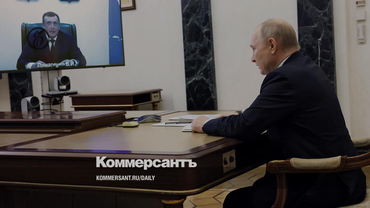 Vladimir Putin began a series of “pre-election” meetings with regional heads