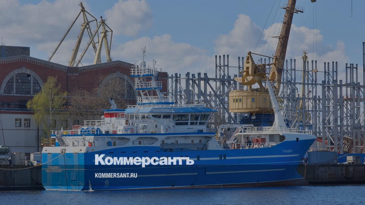 «Северная верфь» передала карельской «Вирме» головной ярусолов ...