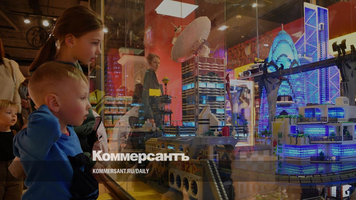 The share of Russian brands of children's goods accounts for no more than 10% of the market