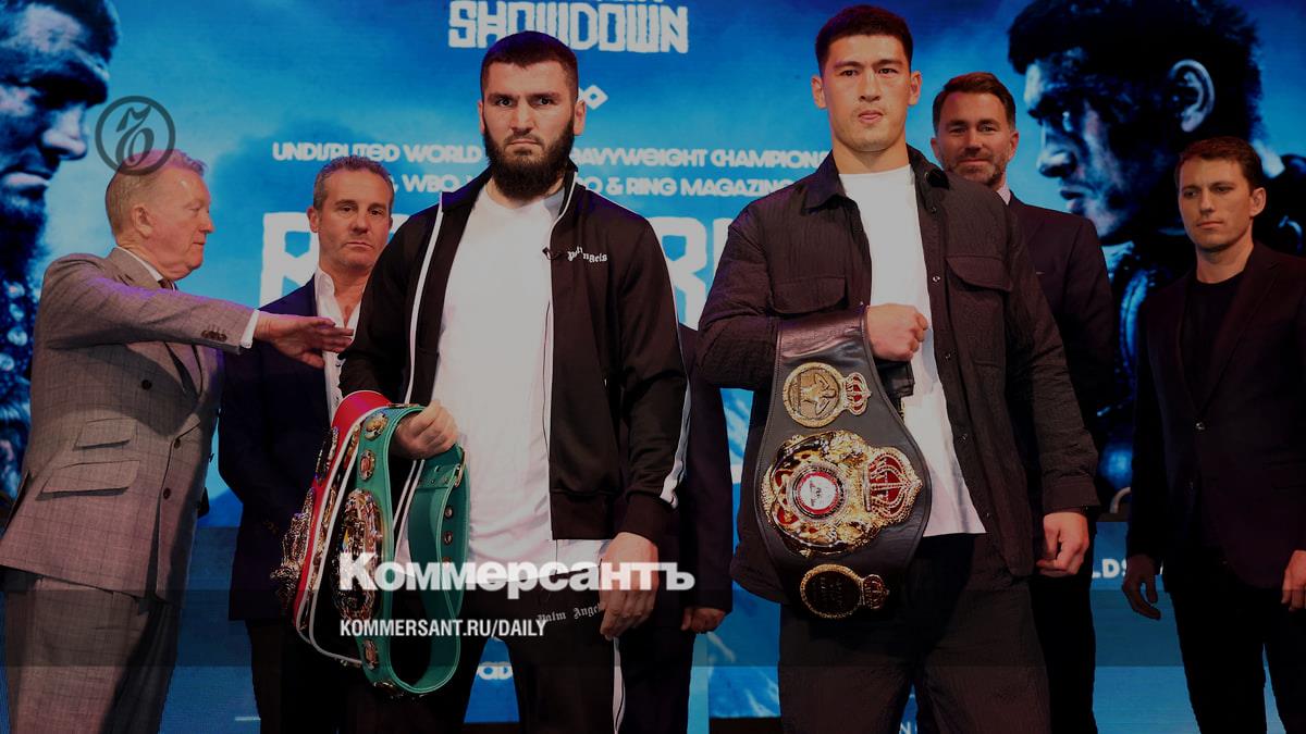 Artur Beterbiev and Dmitry Bivol will fight on June 1 for the title of best light heavyweight