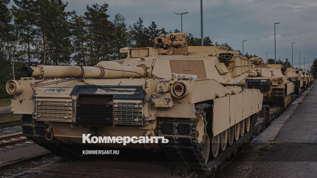 AP: Украина отвела танки Abrams с линии фронта из-за российских  беспилотников – Коммерсантъ