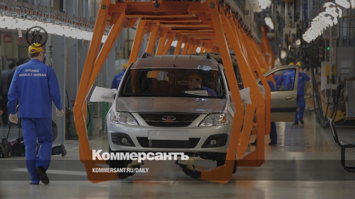 автоваз схема завода