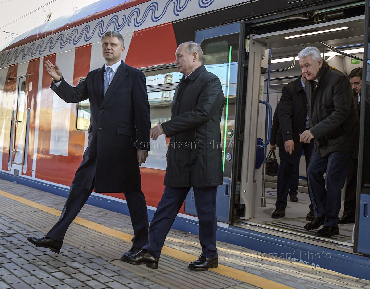 путин в метро