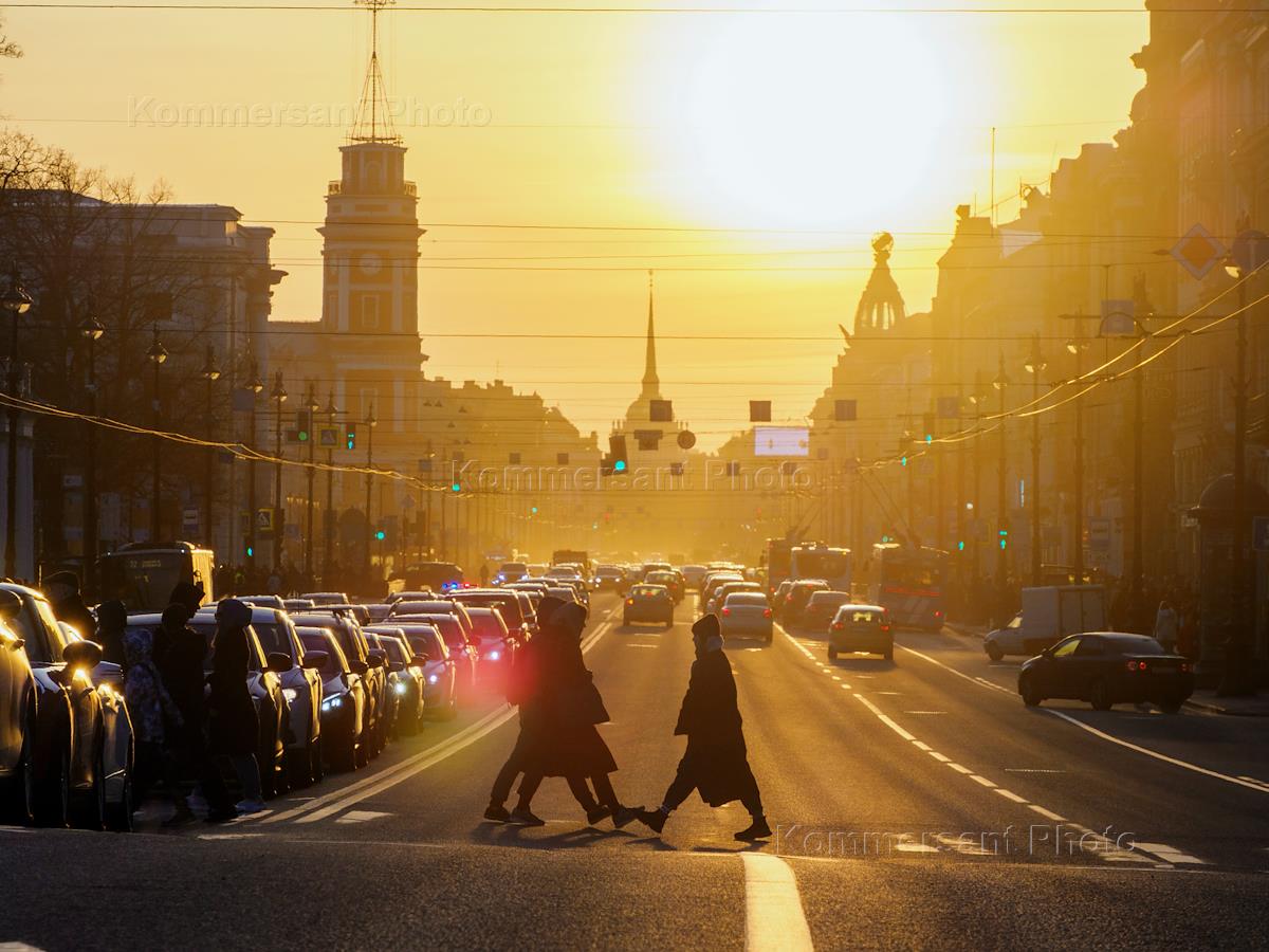 Невский проспект люди