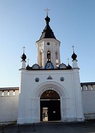 Staritsky Holy Dormition Monastery in the Tver Region.