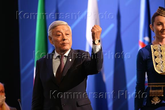 XXXIII региональная конференция политической партии 'Единая Россия' в Культурном центре 'Сайдаш'.