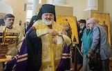 Выставка икон в Александро-Невской Лавре.