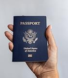 Паспорт гражданина США.