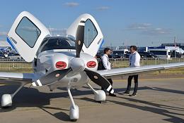 International Aviation and Space Salon MAKS-2021 at the airfield in Zhukovsky.
