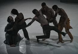 The play 'Island' of the dance company 'Dialogue Dance' in the theatrical and cultural center named after Vs. Meyerhold.