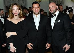 Gala dinner in honor of the presentation of a new unique project of the business forum 'Reputation' by Emin Agalarov in the Pashkov house.