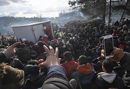 The situation with refugees on the Belarusian-Polish border.