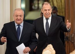 Working meeting of the Minister of Foreign Affairs of Russia Sergey Lavrov with the Minister of Foreign Affairs of Uzbekistan Abdulaziz Kamilov at the Reception House of the Ministry of Foreign Affairs of the Russian Federation.