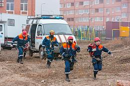 Special tactical exercises of the Main Directorate of EMERCOM of Russia for the Rostov Region, the Rostov Regional and City Search and Rescue Services on the topic: 'Actions of command and control bodies, forces and facilities of the facility level in the event of an emergency situation (ES) caused by an explosion of natural gas in an apartment building.'