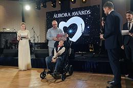 Charitable prize 'Aurora Awards' at the Renaissance Monarch hotel.