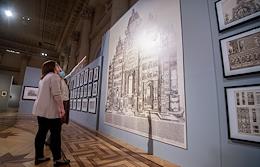 Opening of the exhibition 'Albrecht Durer. To the 550th Birthday Anniversary' in the State Hermitage Museum.